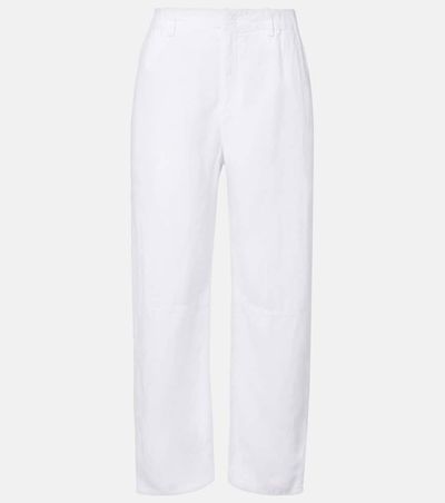 Velvet Velvet Taylor linen straight pants