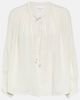 Velvet Velvet Tie-neck cotton blouse top - 1