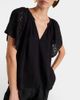 Velvet Velvet Tish embroidered cotton top - 4