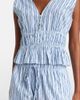 Velvet Velvet Verena striped cotton-blend top - 4