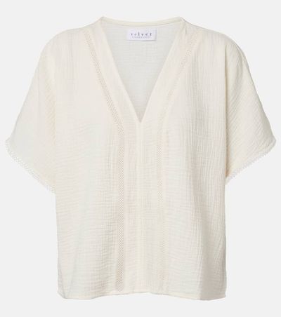 Velvet Velvet Verna cotton gauze top