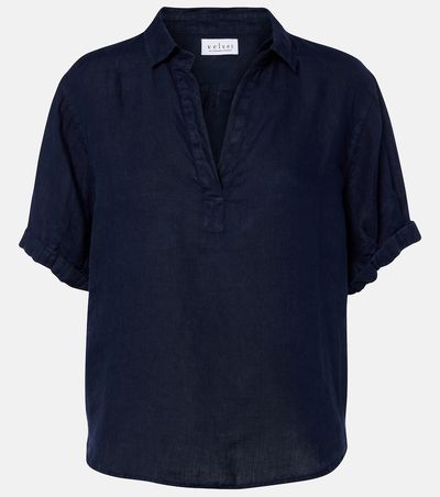 Velvet Velvet Vivica linen top