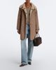 Velvet Velvet Yves teddy-trimmed coat - 2