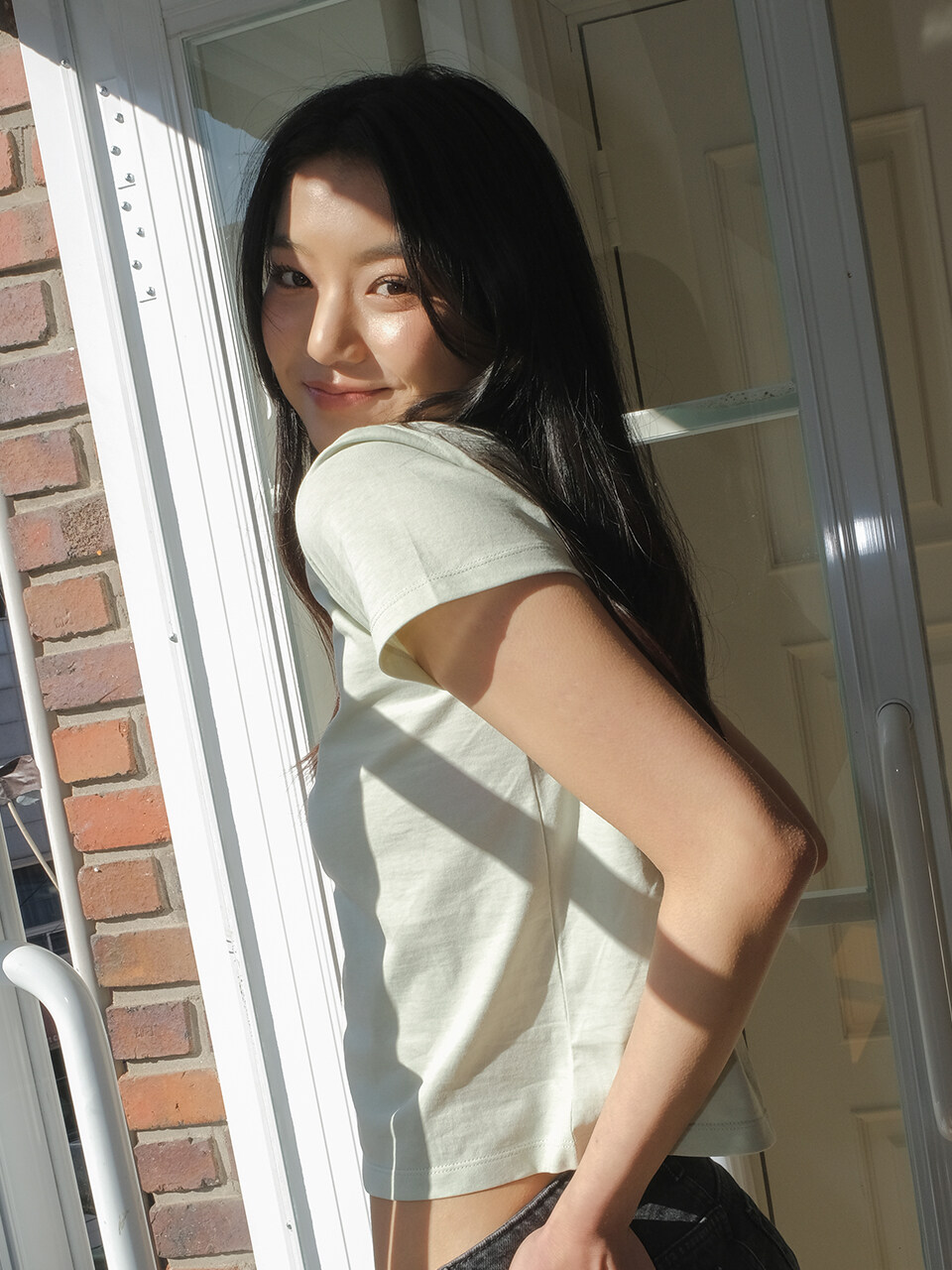 VEM.VER Classic Half Sleeve T-shirt _ Mint