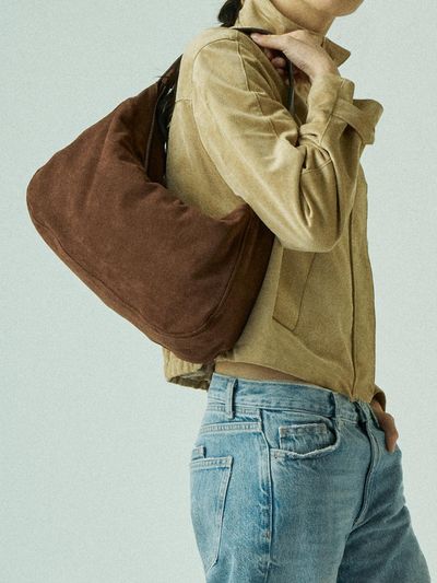 VENGDI Bailey Bag Suede_Brown