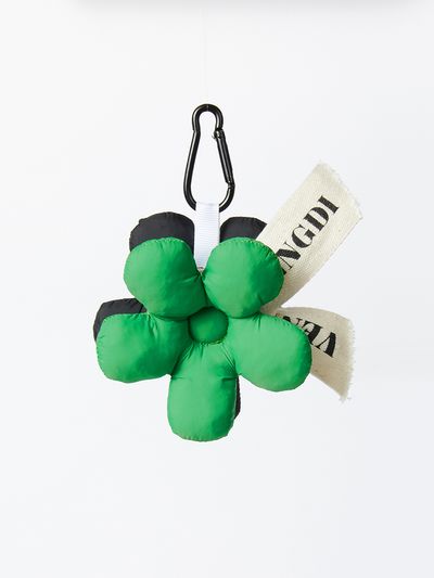 VENGDI Padded Flower Keyring_Green