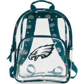 VERA BRADLEY Philadelphia Eagles Vera Bradley Clear Small Backpack