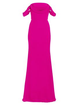 Vera Wang Bride Women's Andree Off-The-Shoulder Gown