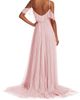Vera Wang Bride Women's Miriam Pleated Tulle Gown - 5