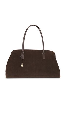VERAFIED VERAFIED Espresso Suede Club Bag