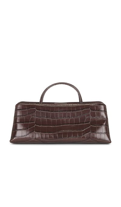 VERAFIED VERAFIED x REVOLVE X Revolve Croc ?clair Clutch Shoulder