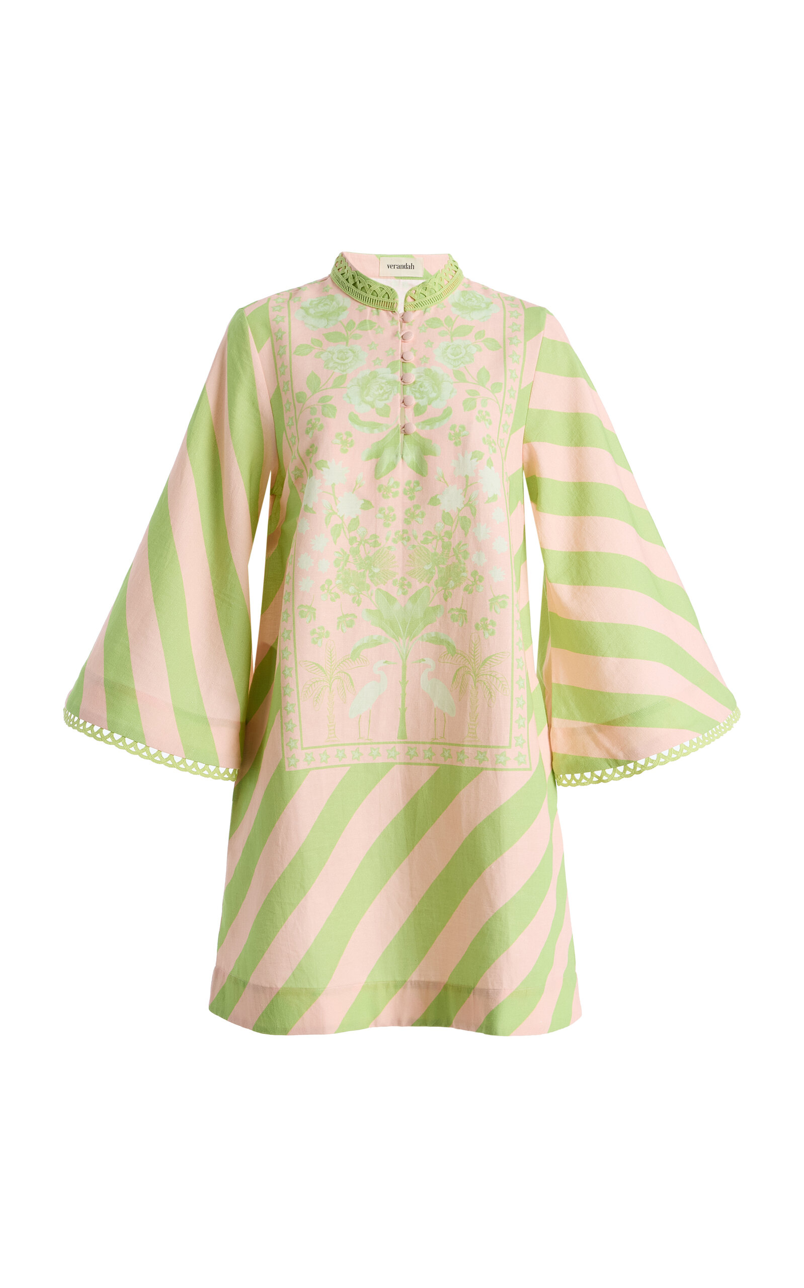 VERANDAH VERANDAH Exclusive Mini Kaftan Dress