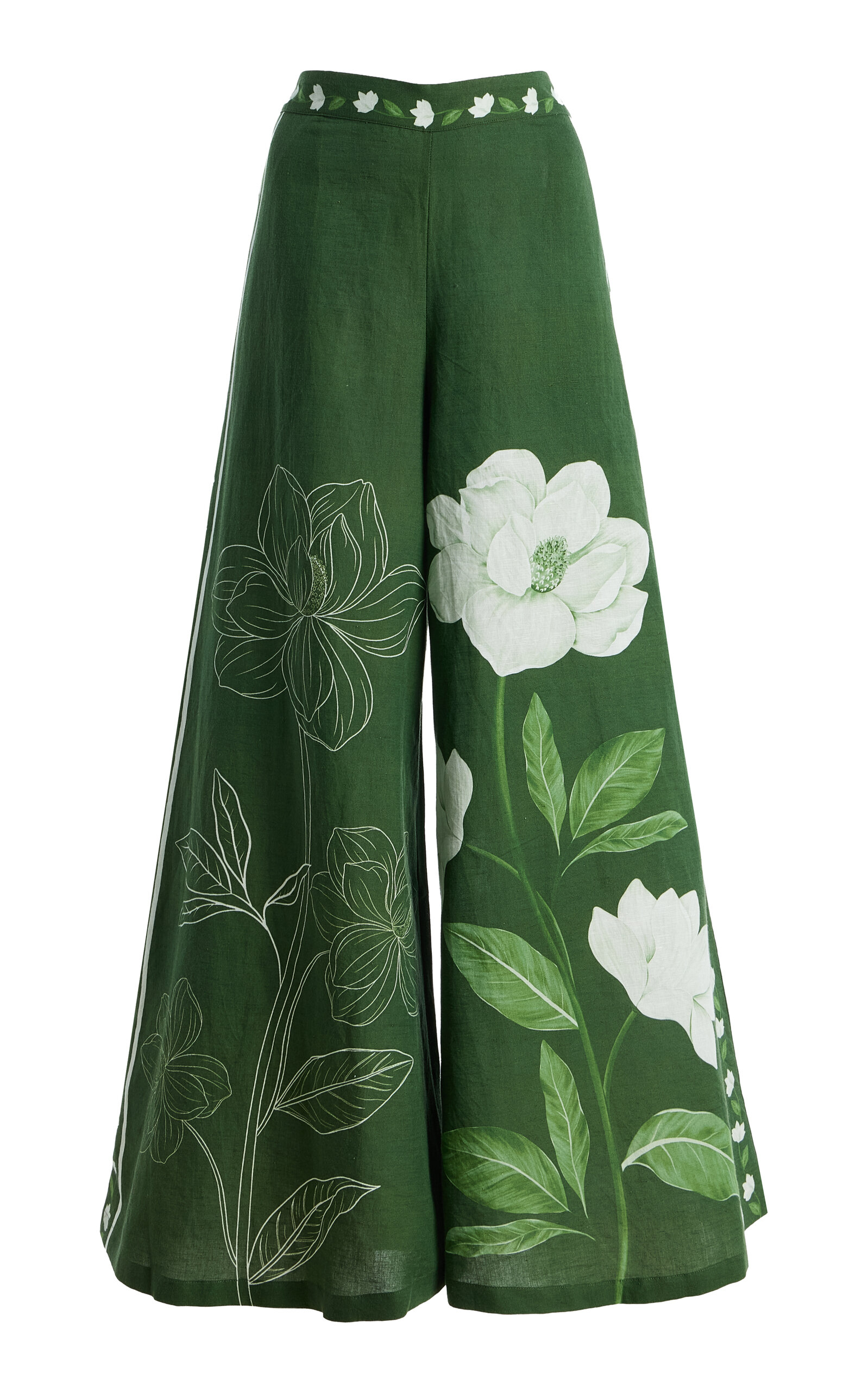 VERANDAH VERANDAH Magnolia LinenCotton WideLeg Pants