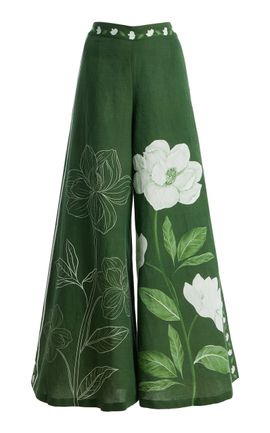 VERANDAH VERANDAH Magnolia LinenCotton WideLeg Pants
