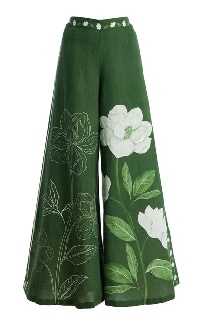 VERANDAH VERANDAH Magnolia LinenCotton WideLeg Pants