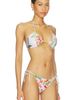 Verandah Verandah Plunge Tie-back Bikini Top - 2