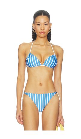 Verandah Verandah Reversible Crossback Bikini Top