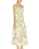 Verandah Verandah Smocked Cotton Satin Maxi Dress - 2