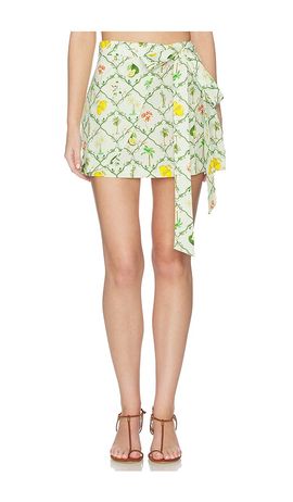 Verandah Verandah Wrap Mini Skirt