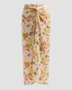 Verandah Women's Ammama Floral Hand-Draped Skirt - 1
