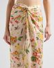 Verandah Women's Ammama Floral Hand-Draped Skirt - 5