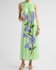 Verandah Women's Ammama Hand-Beaded Floral Maxi Dress - 2