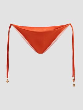 Verandah Women's Ammama Reversible String Bikini Bottoms