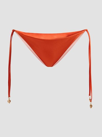 Verandah Women's Ammama Reversible String Bikini Bottoms