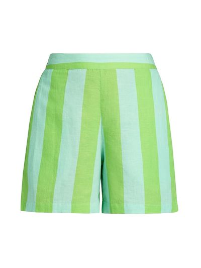 Verandah Women's Ammama Summer Linen-Cotton Shorts
