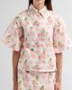 Verandah Women's Bejewelled Crop Shirt - 5