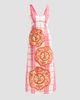 Verandah Women's Bejewelled Linen Summer Maxi Dress - 1
