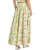 Verandah Women's Floral Paneled Cotton Maxi Skirt - 5