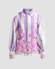 Verandah Women's Nigiri Wild Flower Linen-Cotton Tunic Blouse - 1