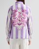 Verandah Women's Nigiri Wild Flower Linen-Cotton Tunic Blouse - 3