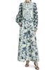 Verandah Women's Pushpanjali Printed Linen-Cotton Tunic Blouse - 2