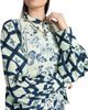 Verandah Women's Pushpanjali Printed Linen-Cotton Tunic Blouse - 6