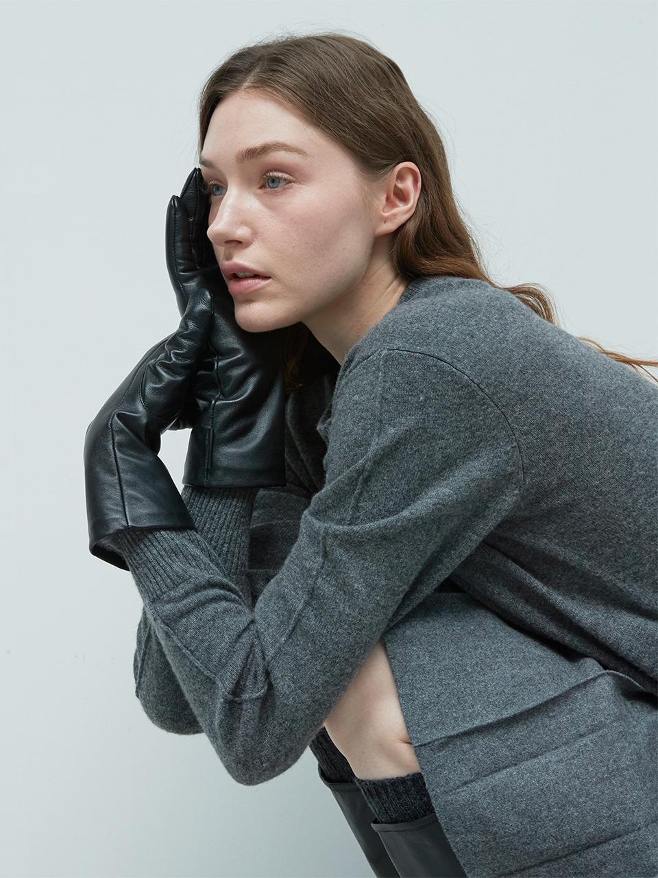 VERDEMAR Italian nappa Long leather glove