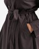 Vero Moda Curve Vero Moda Curve belted poplin midi shirt dress in chocolate-Brown - 4