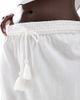 Vero Moda Curve Vero Moda Curve boho maxi skirt in white - 4