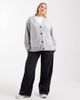 Vero Moda Curve Vero Moda Curve boxy knit cardigan with pockets in light gray melange - 2
