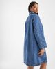 Vero Moda Curve Vero Moda Curve button front denim mini dress in medium blue wash - 2