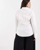 Vero Moda Curve Vero Moda Curve cinched waist shirt in white - 3