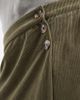 Vero Moda Curve Vero Moda Curve cord mini skirt in khaki-Green - 2