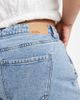 Vero Moda Curve Vero Moda Curve high rise loose fit denim shorts in medium blue wash - 4