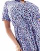 Vero Moda Curve Vero Moda Curve maxi buttondown shirt dress in blue floral print - 4