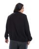 Vero Moda Curve Vero Moda Curve oversized bomber jacket in black - 4