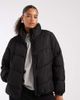 Vero Moda Curve Vero Moda Curve puffer jacket in black - 1