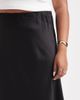 Vero Moda Curve Vero Moda Curve satin bias midi skirt in black - 4