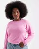 Vero Moda Curve Vero Moda Curve soft round neck knit sweater in pink - 1