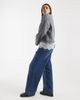 Vero Moda Curve Vero Moda Curve stretch straight leg jeans in dark blue wash-Navy - 3